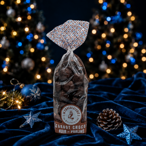 Sachet Sélection - Escargot Chocolat Noir Praliné - 400g