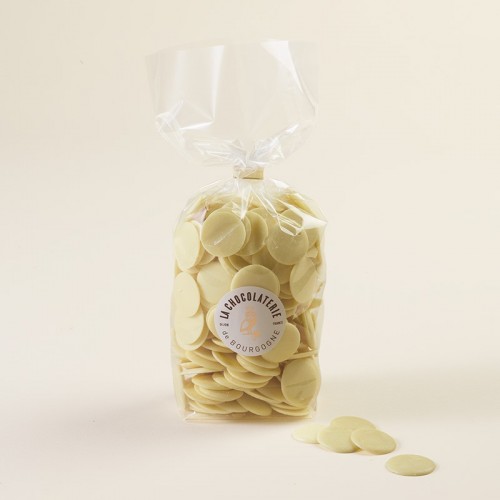 Palets Chocolat blanc - Sachet 500g